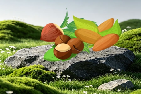 Organic and Boutique Nut Specialty Area