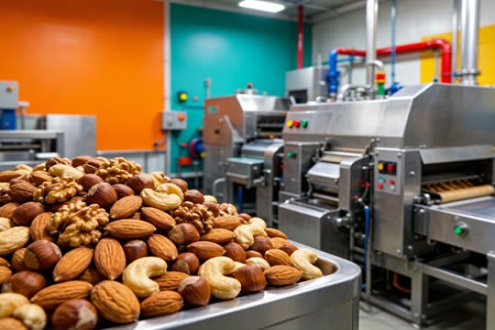 Nut Processing and Packaging Zone